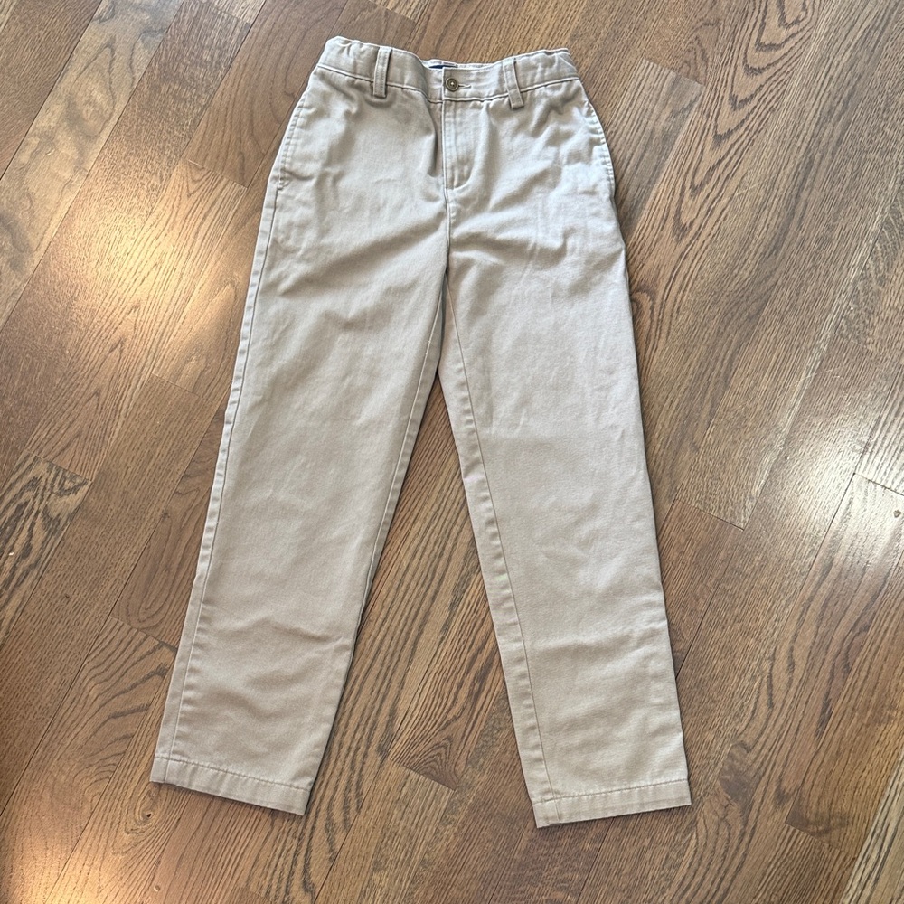 Lands’ End Boy’s Khaki Pants 12 Slim